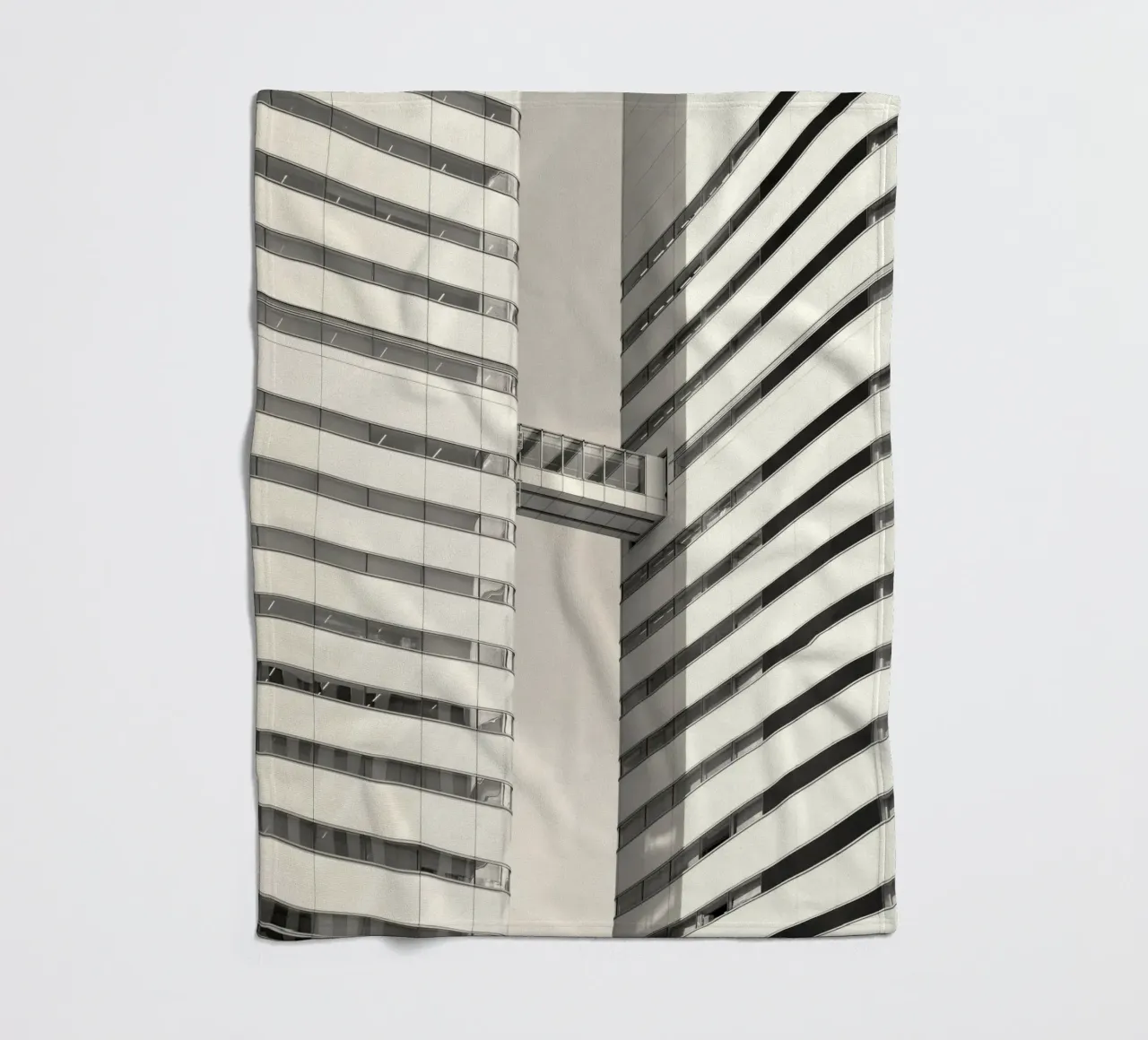 line of building coperta in pile da carsa