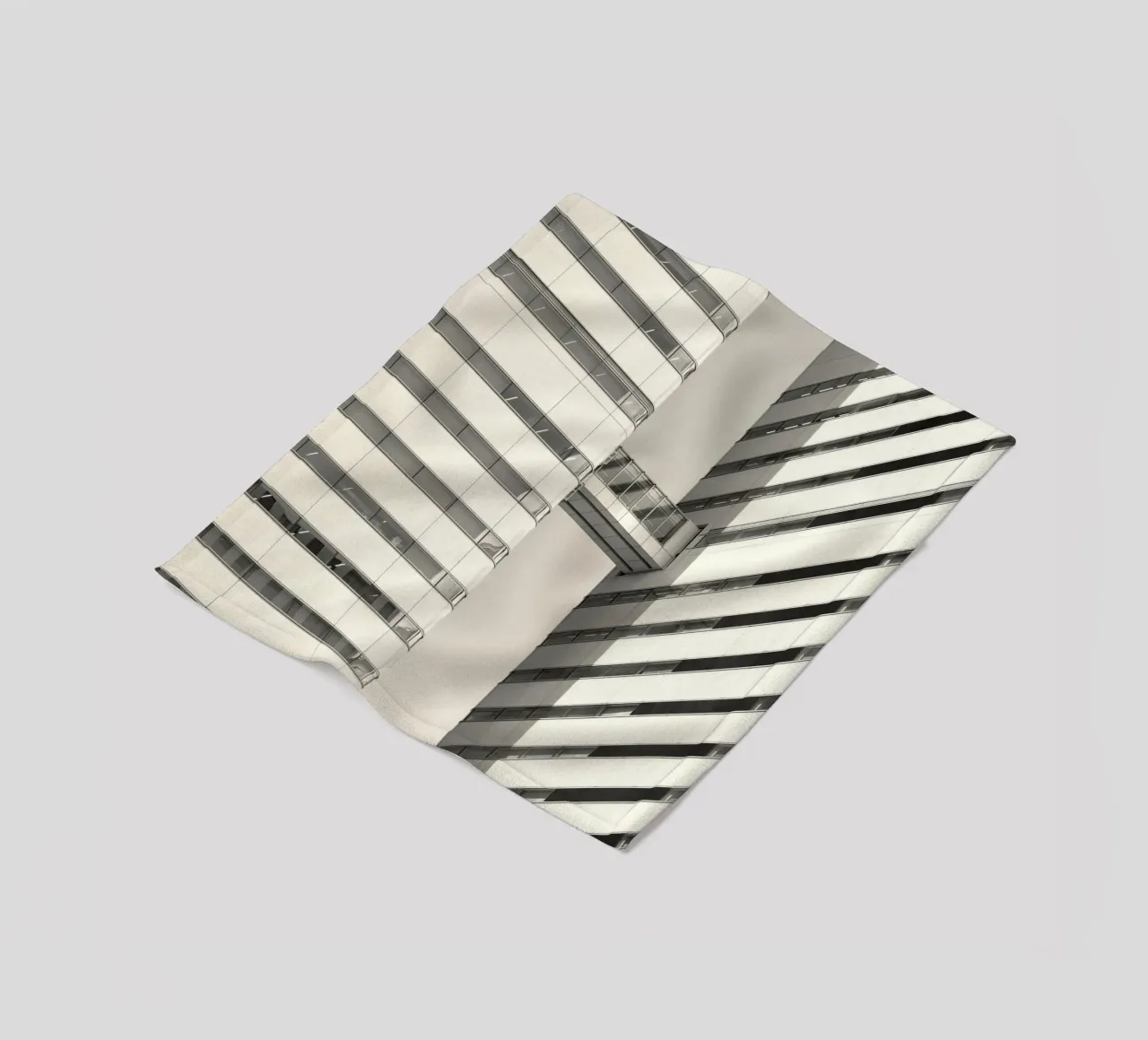 line of building coperta in pile da carsa