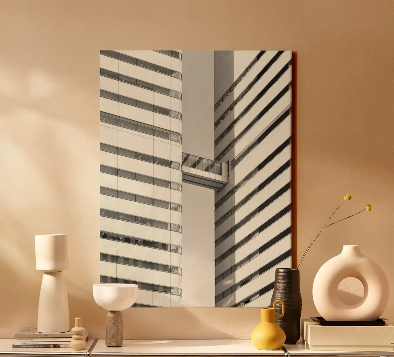 line of building canvas met Baklijst van carsa