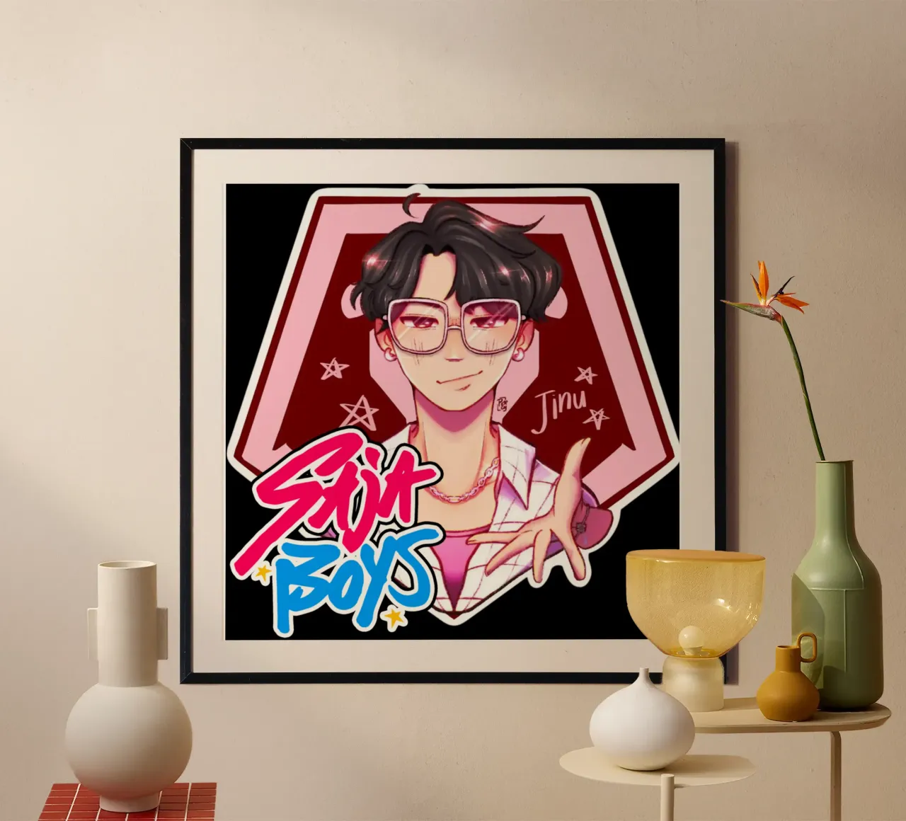 Cartone animato Jims Saja Boys poster da eliouxence