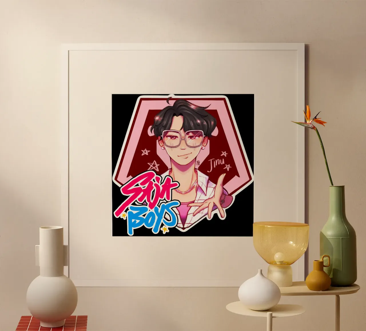 Cartone animato Jims Saja Boys poster da eliouxence
