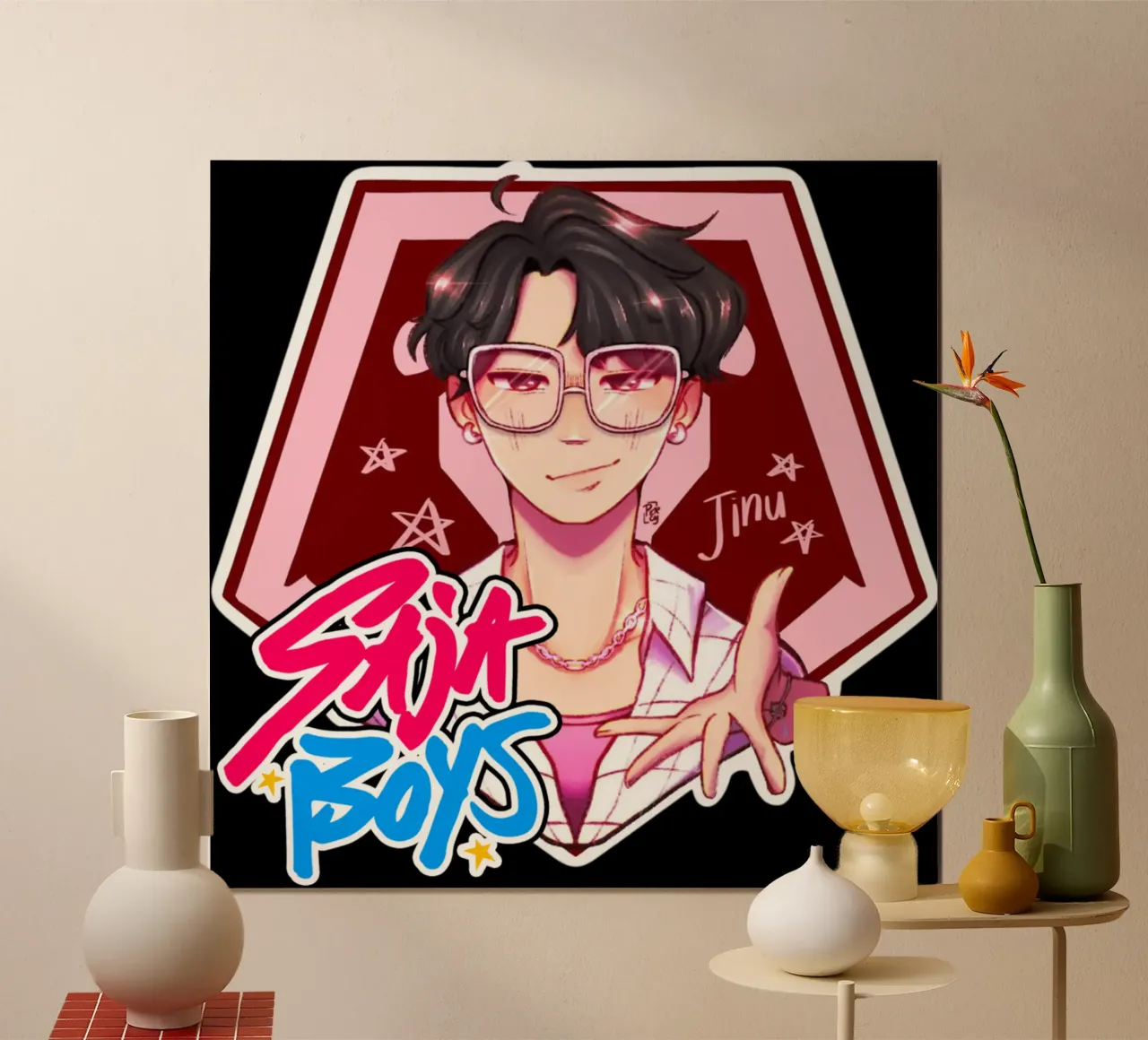 Cartone animato Jims Saja Boys poster da eliouxence