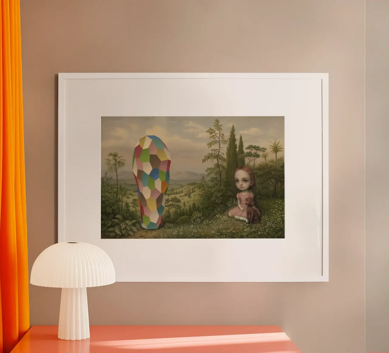 Struttura Chroma 113 (#113) MARK RYDEN poster con telaio in plastica da adriano lopezz