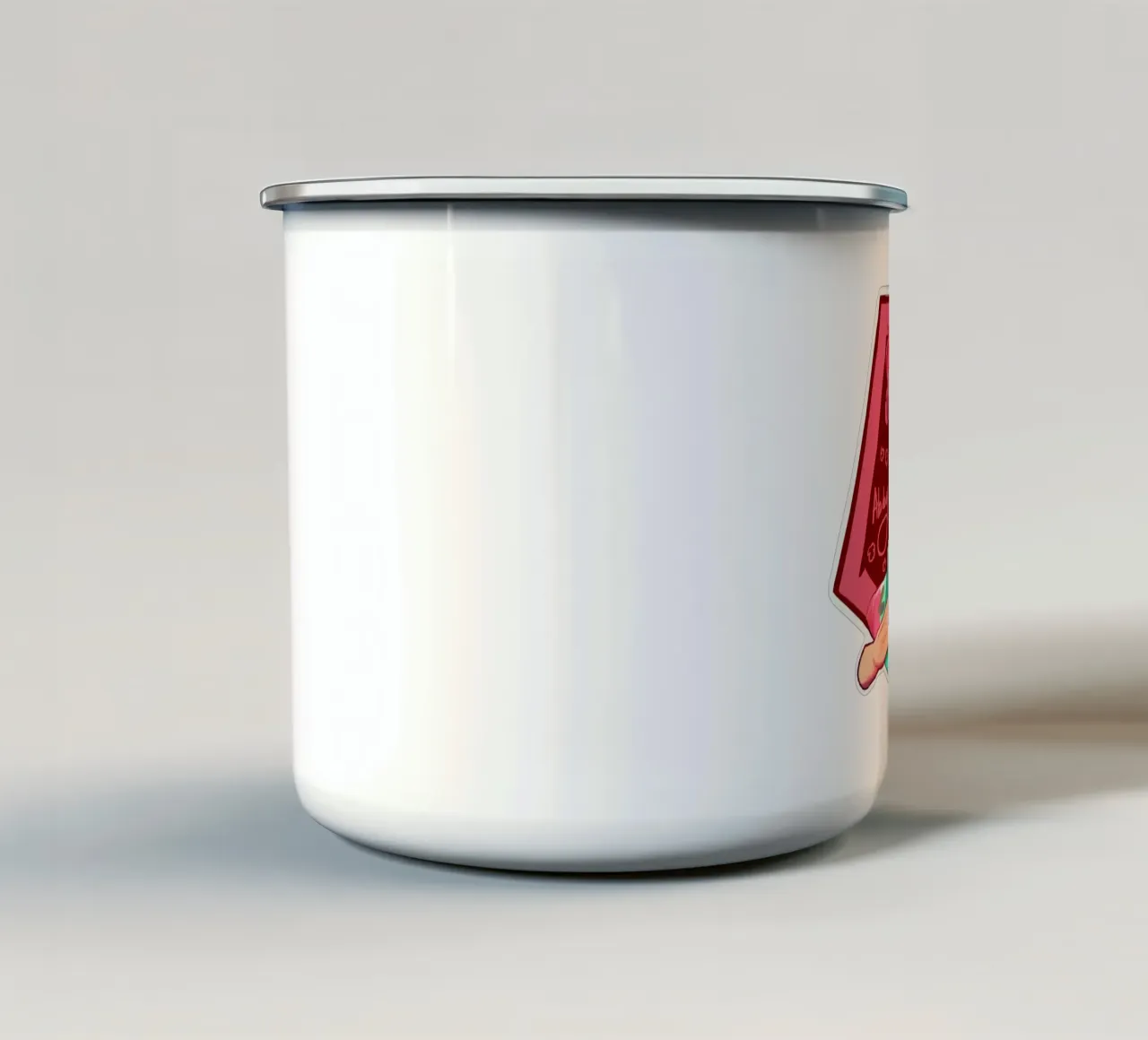 Vettore Saja Ragazzi tazza in smalto da eliouxence