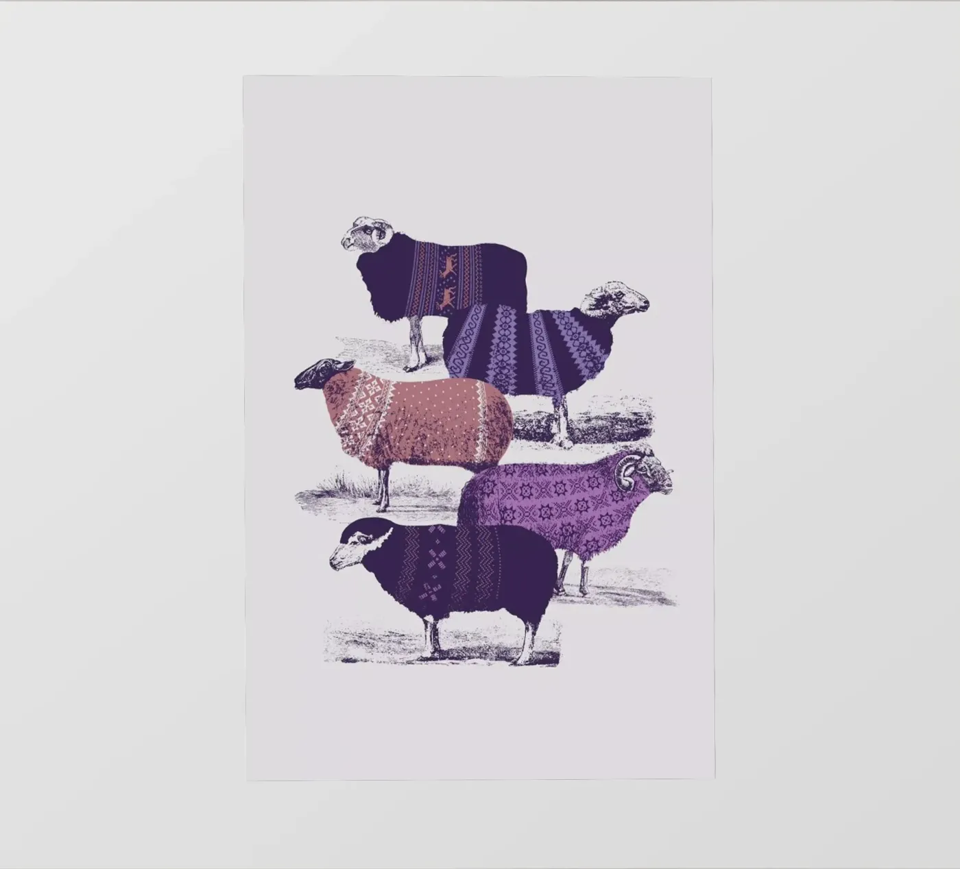 Cool Sweaters pellicola backlit da Jacques Maes