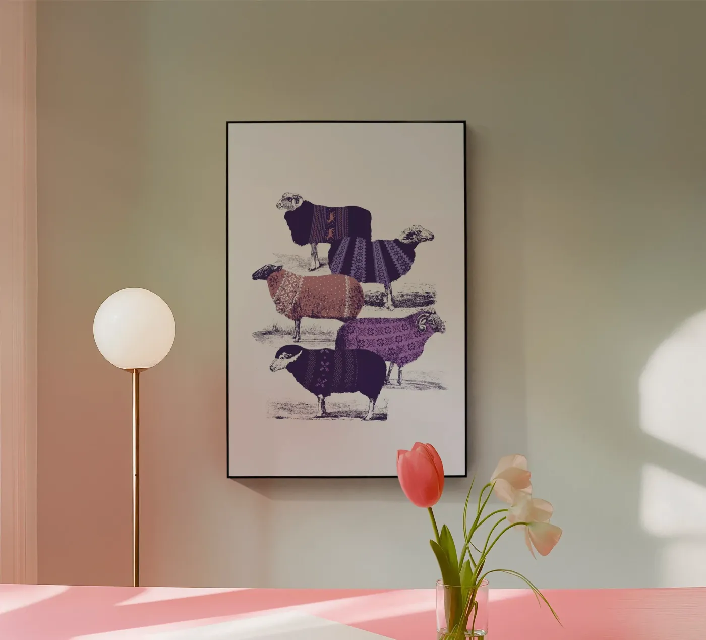 Cool Sweaters acrylic glass by Jacques Maes