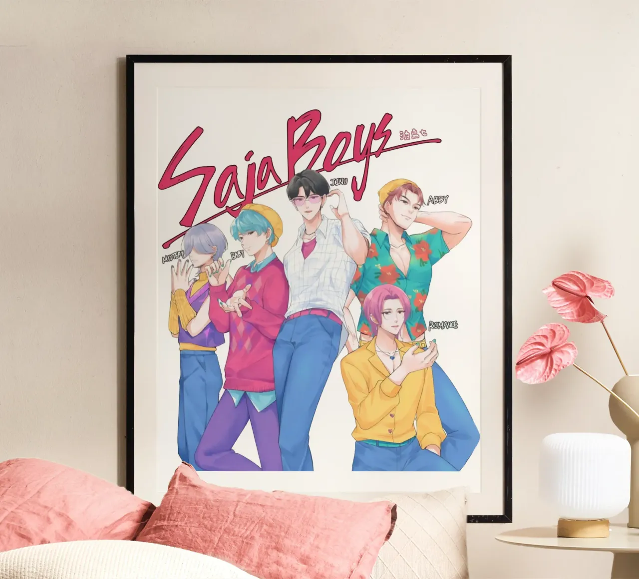 K-pop I ragazzi Sja poster da eliouxence
