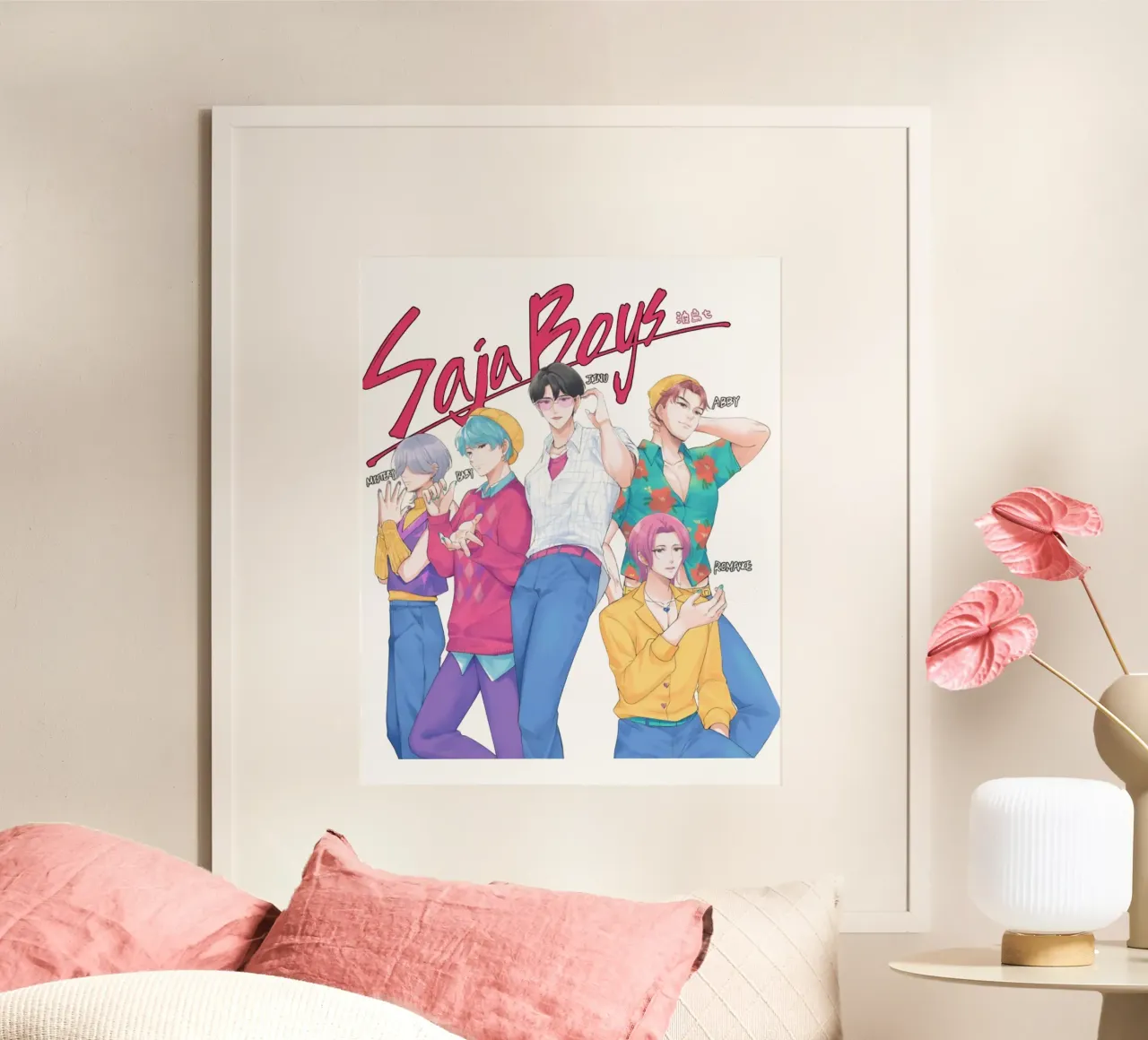 K-pop I ragazzi Sja poster da eliouxence