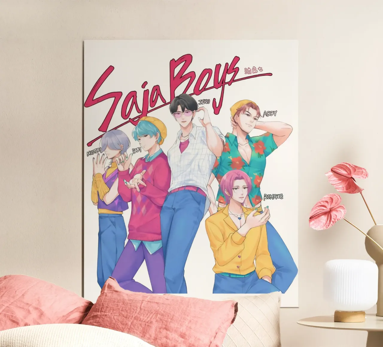 K-pop I ragazzi Sja poster da eliouxence