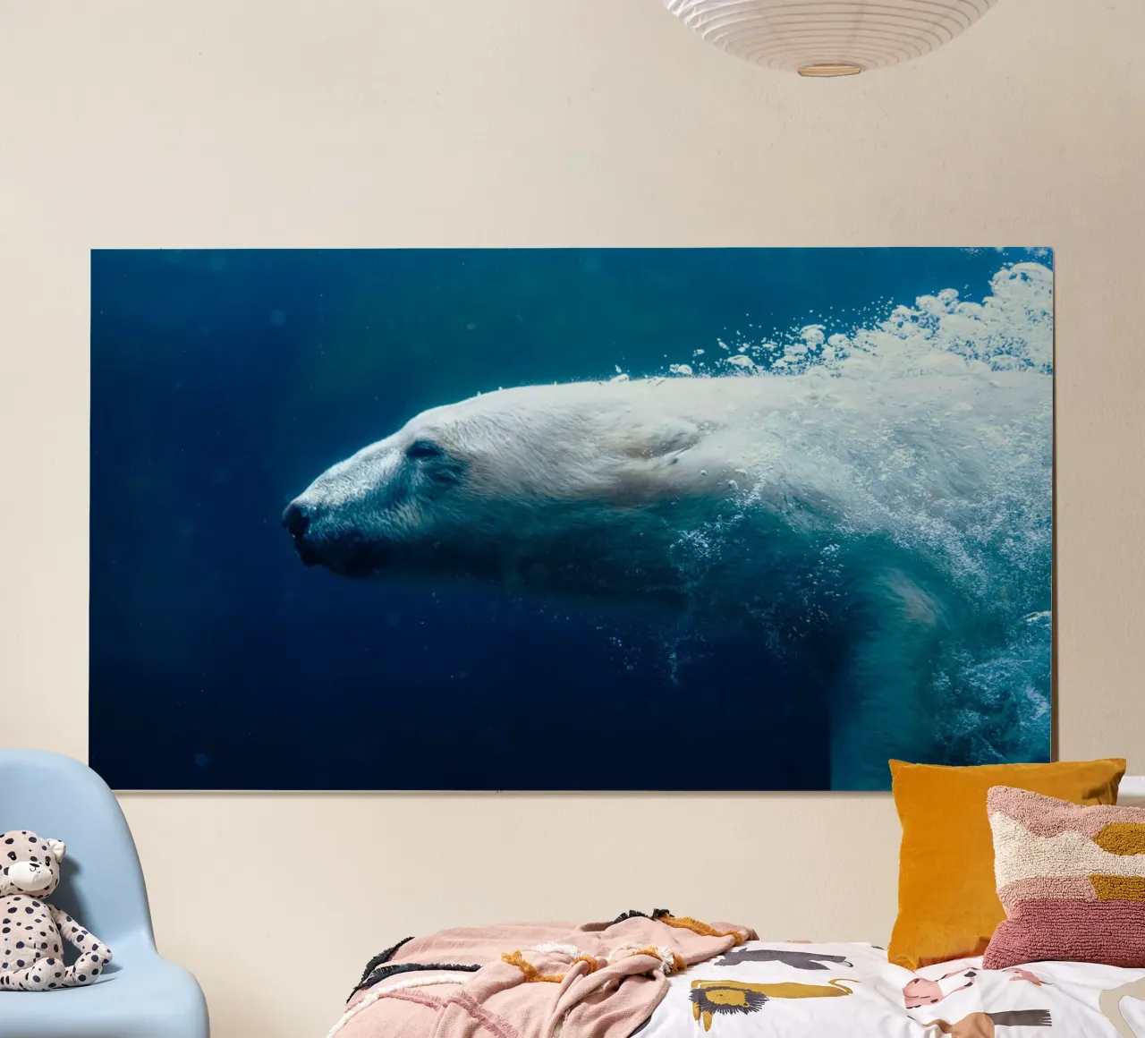 ice nature poster con telaio in plastica da lifeline