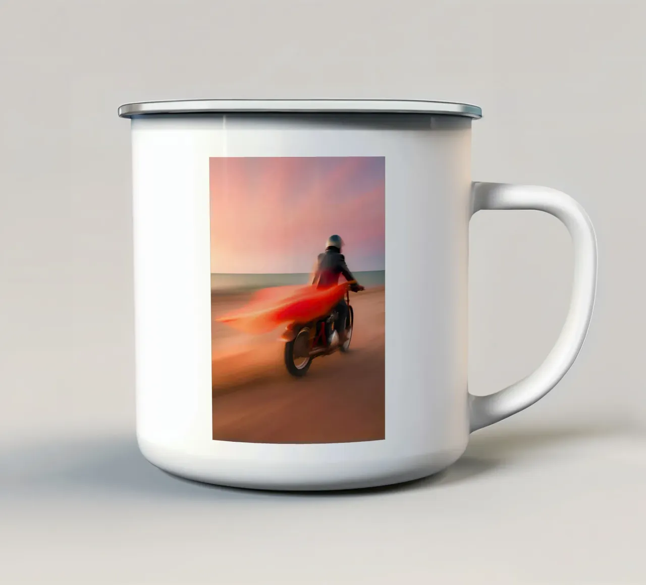 The Driver tazza in smalto da ICONICA Art Studio