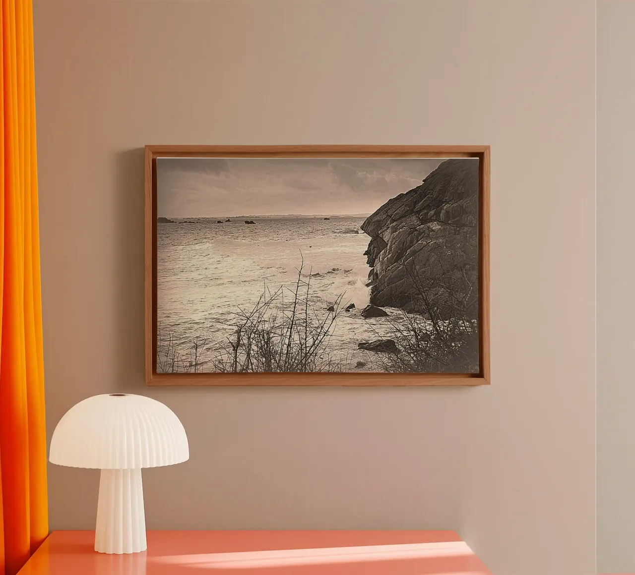 BW83 tela con Cornice a cassetta da Thierry vobmann photography