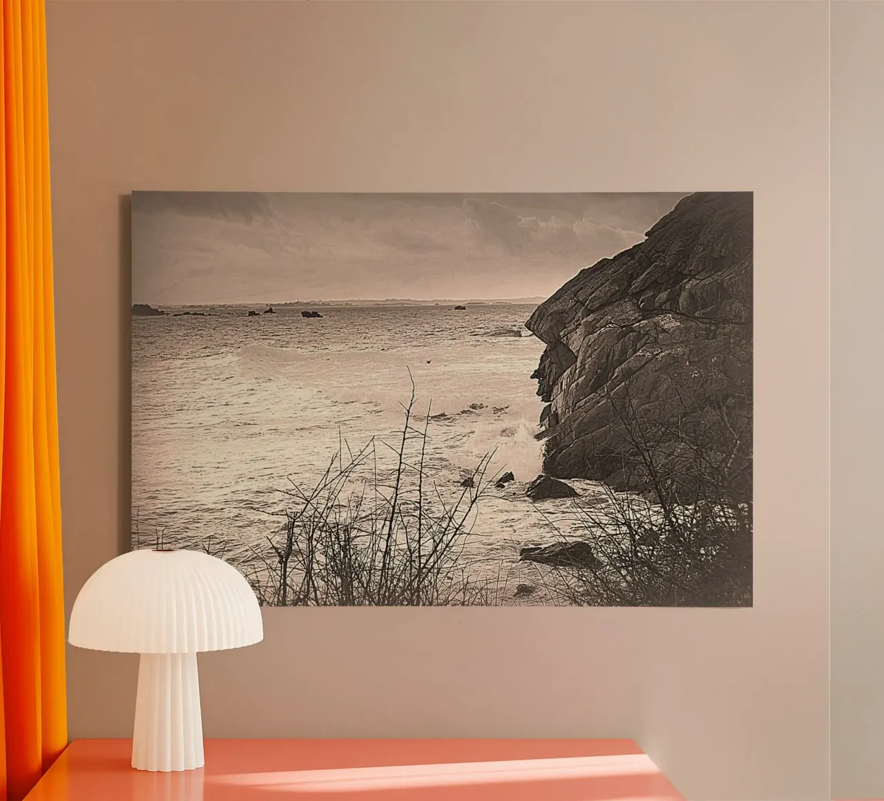 BW83 tela con Cornice a cassetta da Thierry vobmann photography