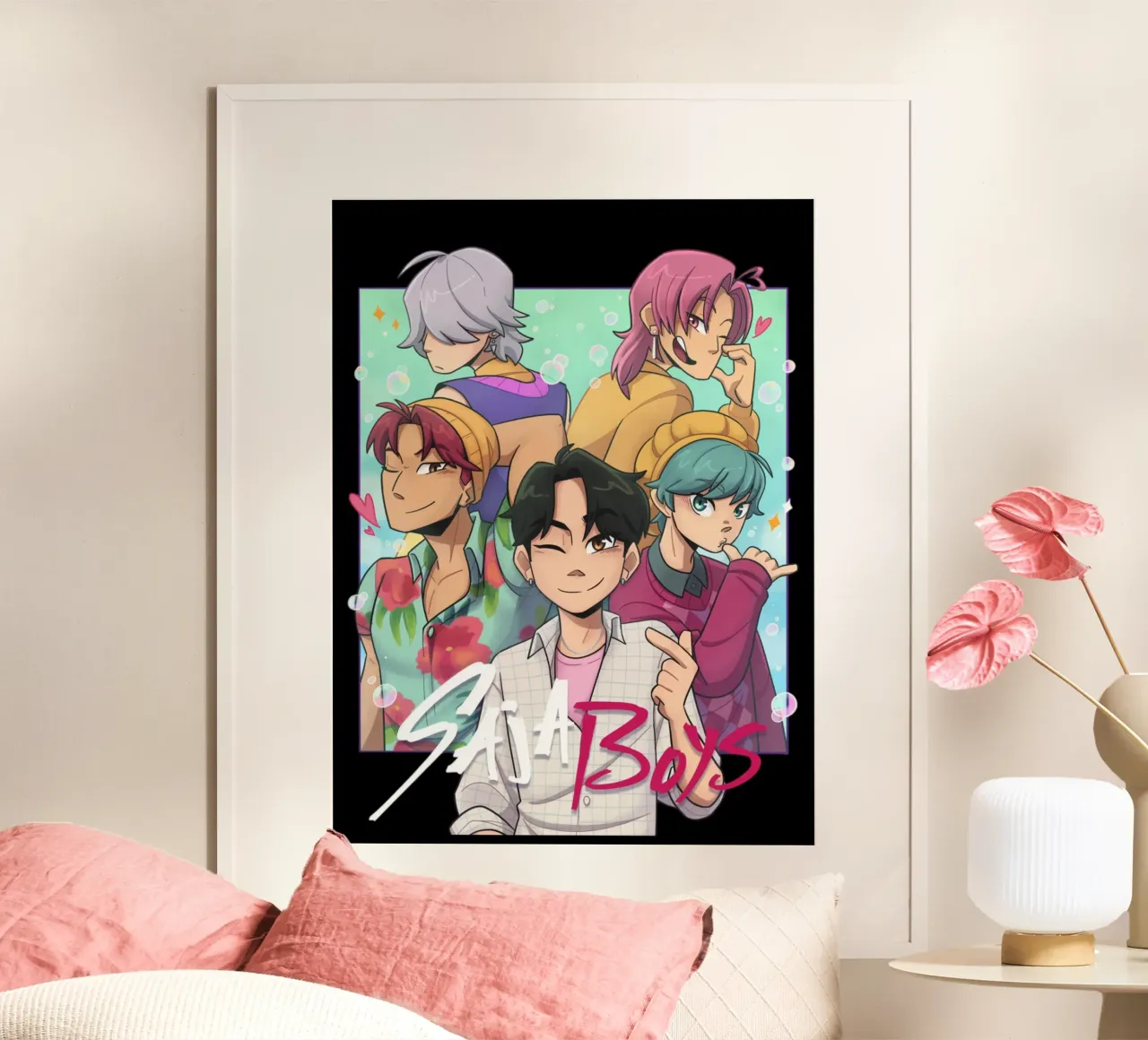 Vettore I ragazzi di Saja poster da eliouxence