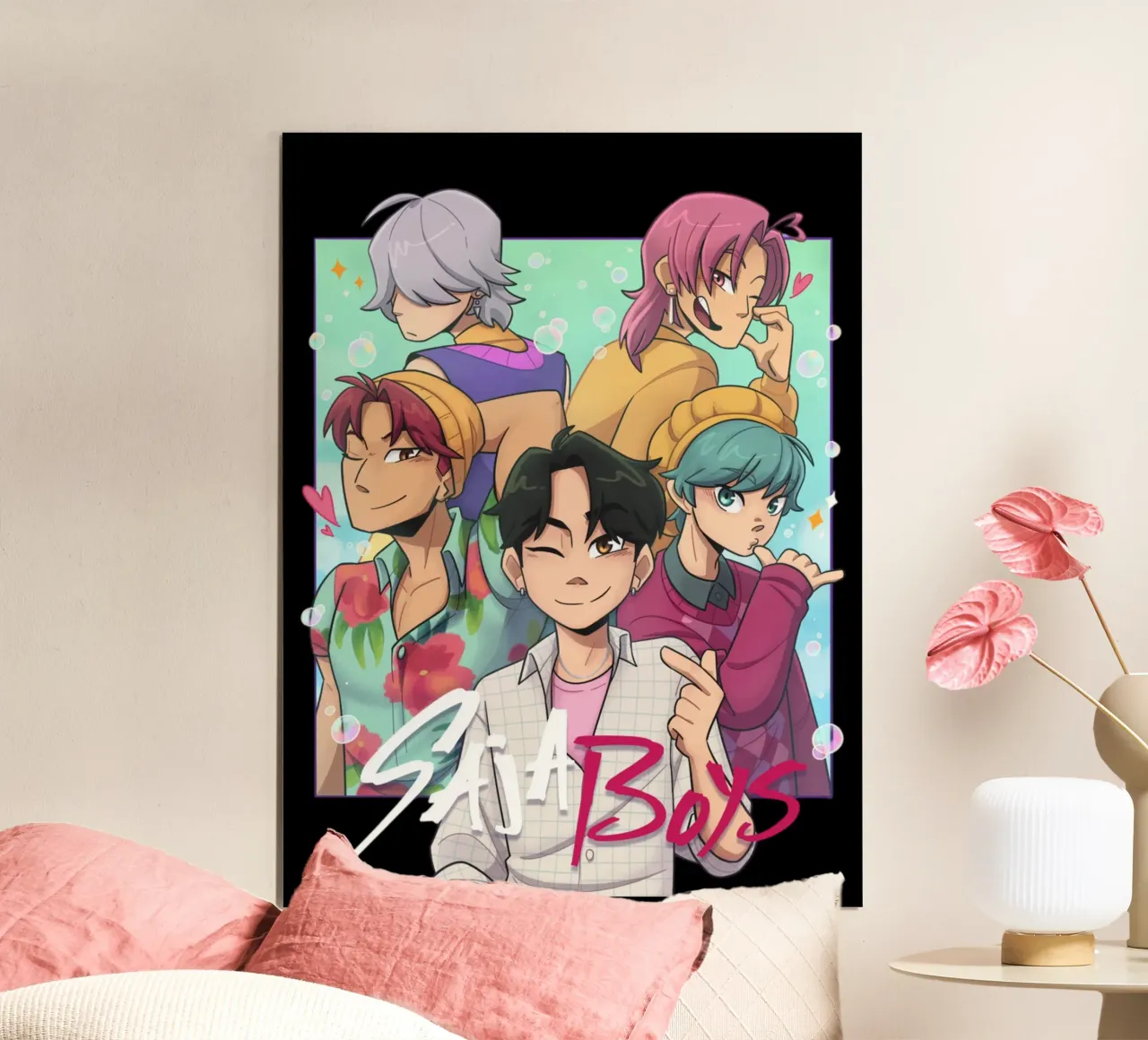 Vettore I ragazzi di Saja poster da eliouxence