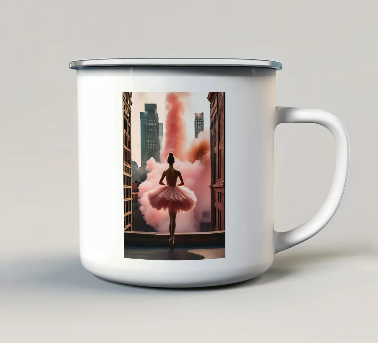 Dancing Queen tazza in smalto da ICONICA Art Studio