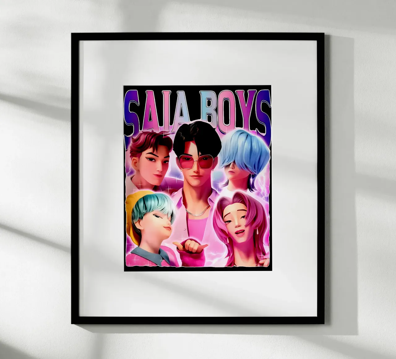 Cartone I ragazzi della Saja poster da eliouxence