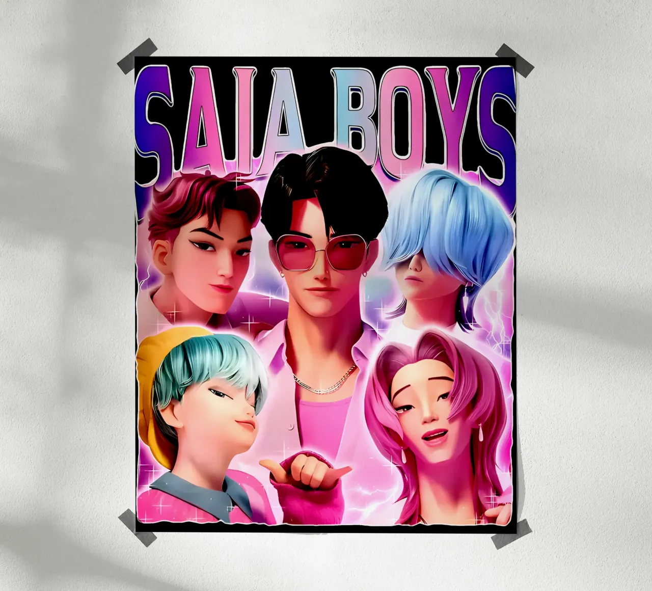 Cartone I ragazzi della Saja poster da eliouxence
