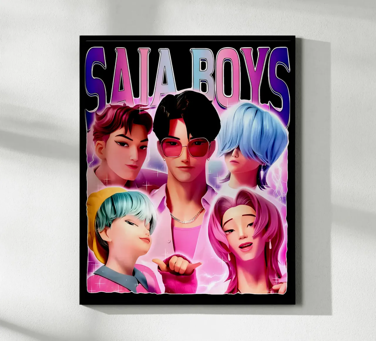 Cartone I ragazzi della Saja poster da eliouxence