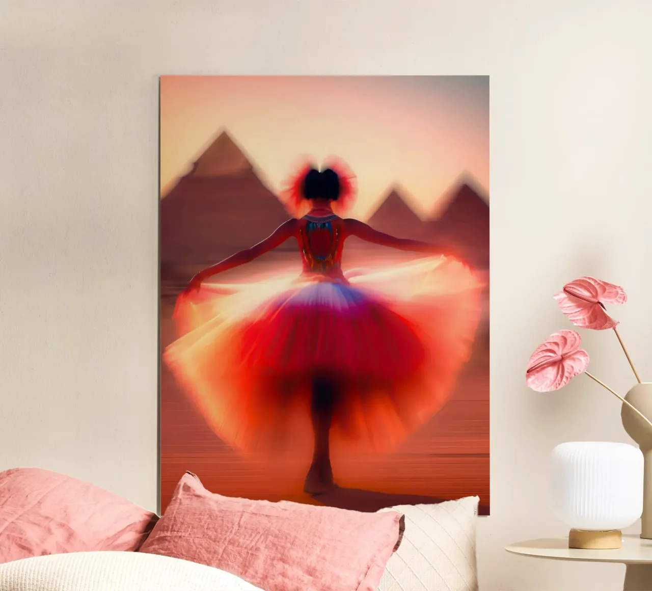 La Danseuse du Désert poster da ICONICA Art Studio