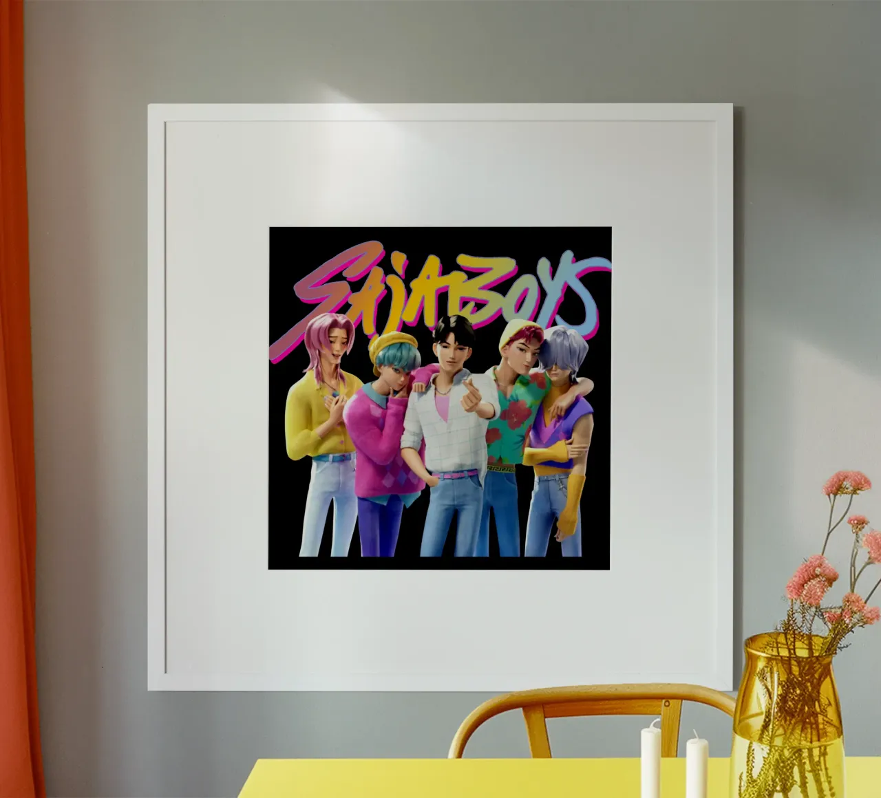 Vettore I ragazzi di Saja poster da eliouxence