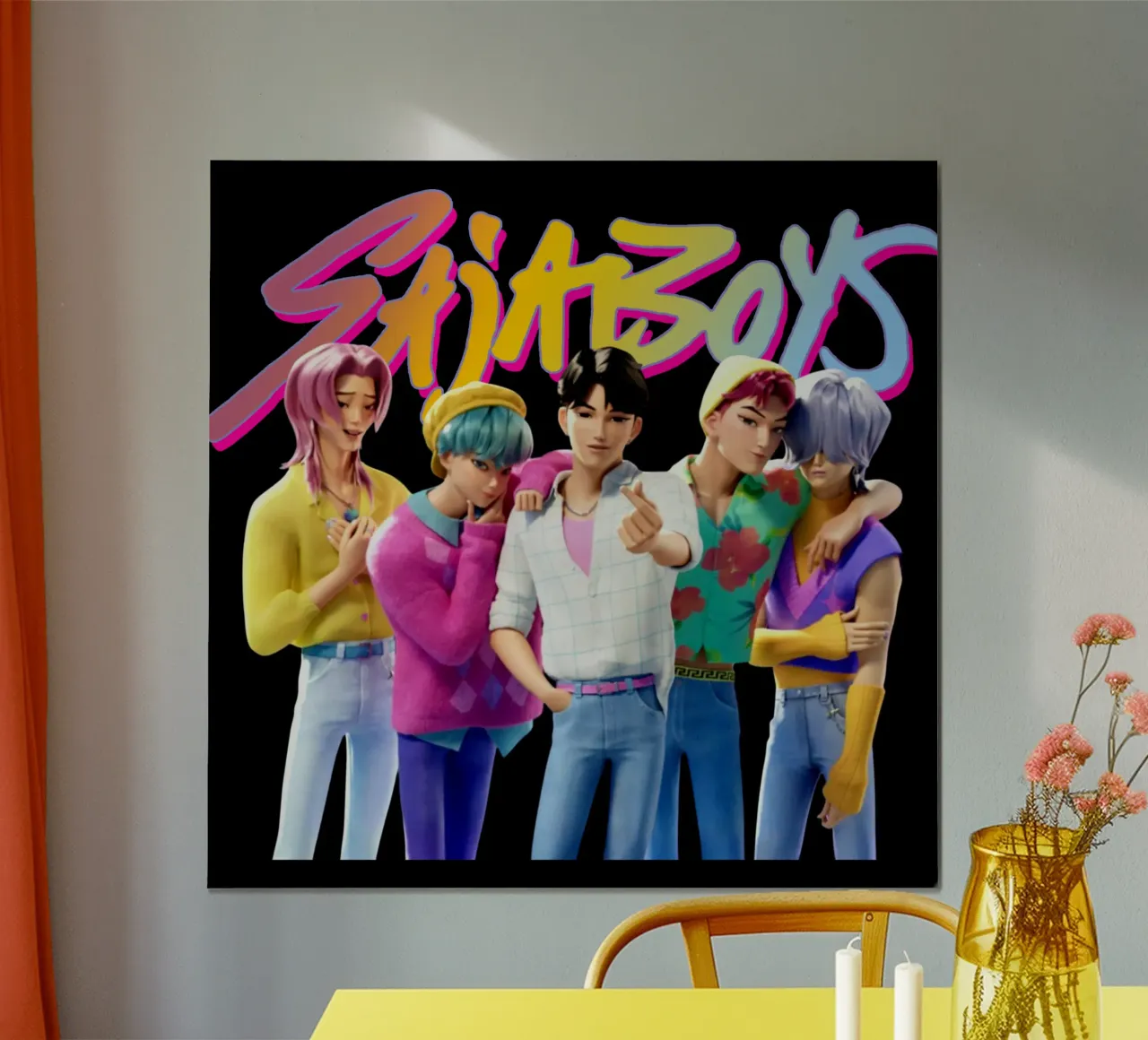 Vettore I ragazzi di Saja poster da eliouxence