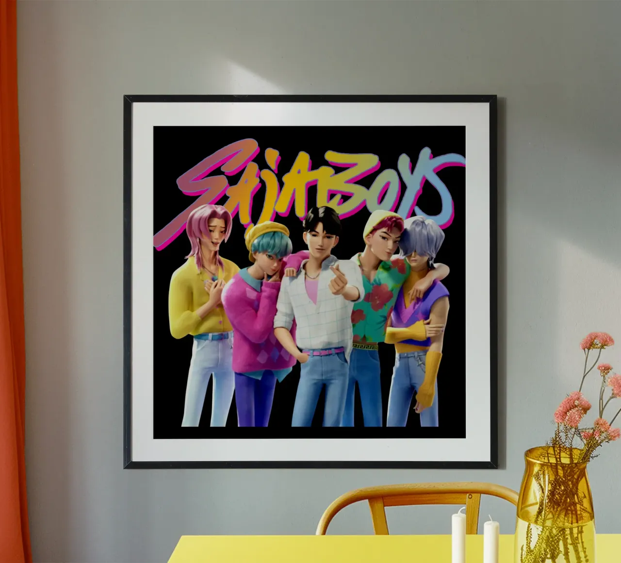 Vettore I ragazzi di Saja poster da eliouxence