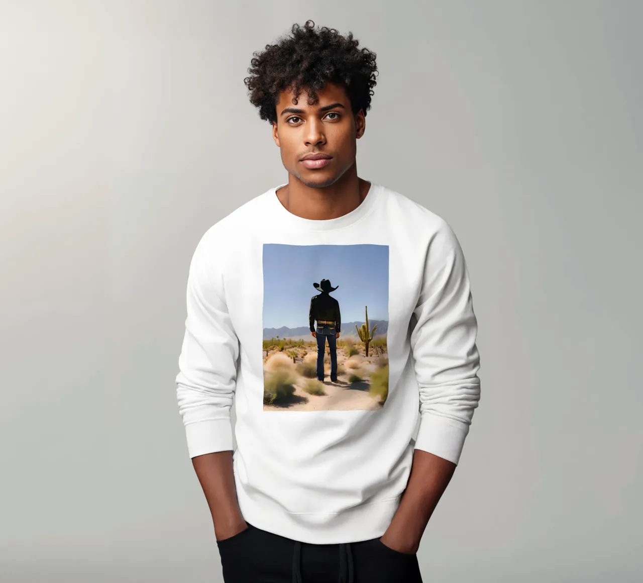 Le Shérif felpa da ICONICA Art Studio