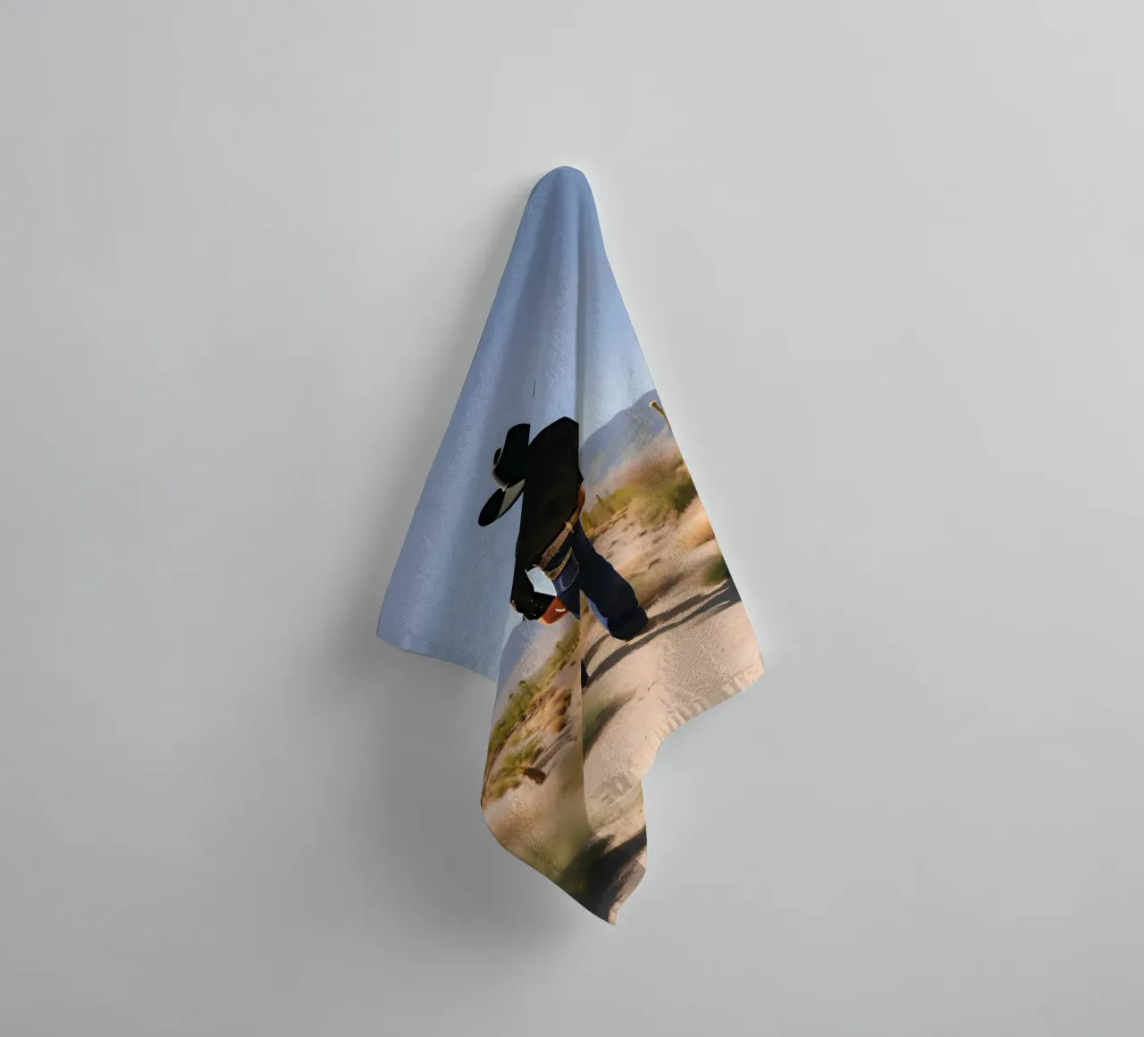 Le Shérif asciugamano da bagno da ICONICA Art Studio