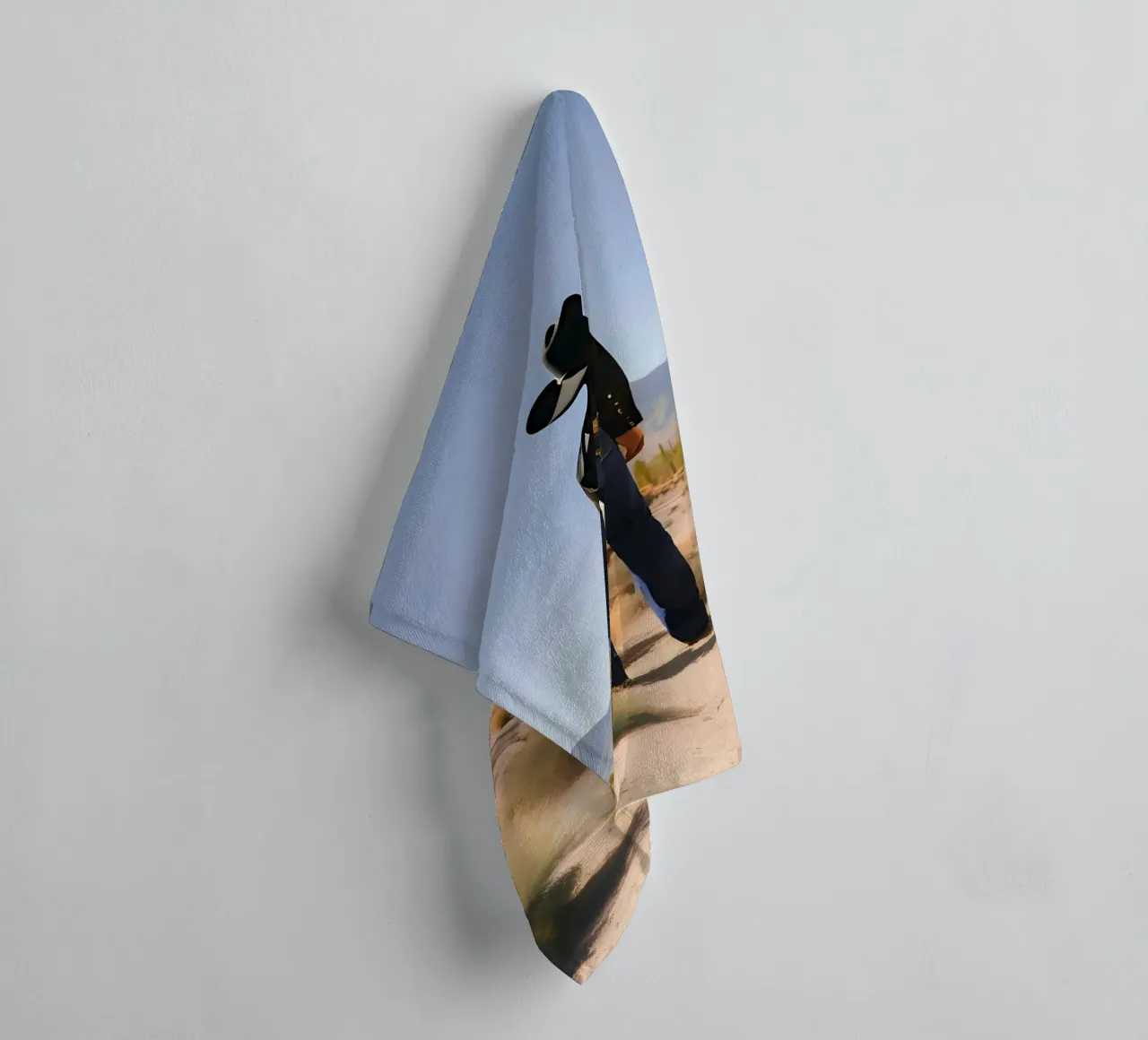 Le Shérif asciugamano da bagno da ICONICA Art Studio
