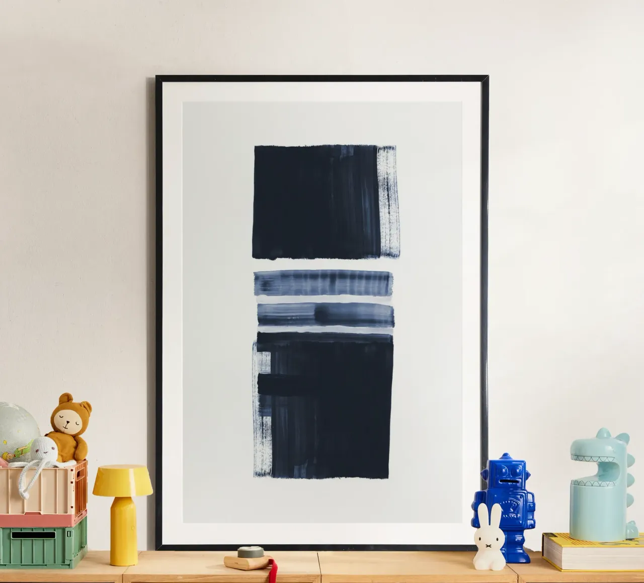 Danushka - Criptico poster con telaio in plastica da The Artcircle