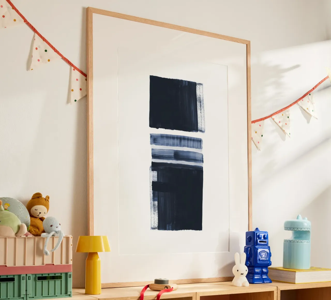 Danushka - Criptico poster con telaio in plastica da The Artcircle