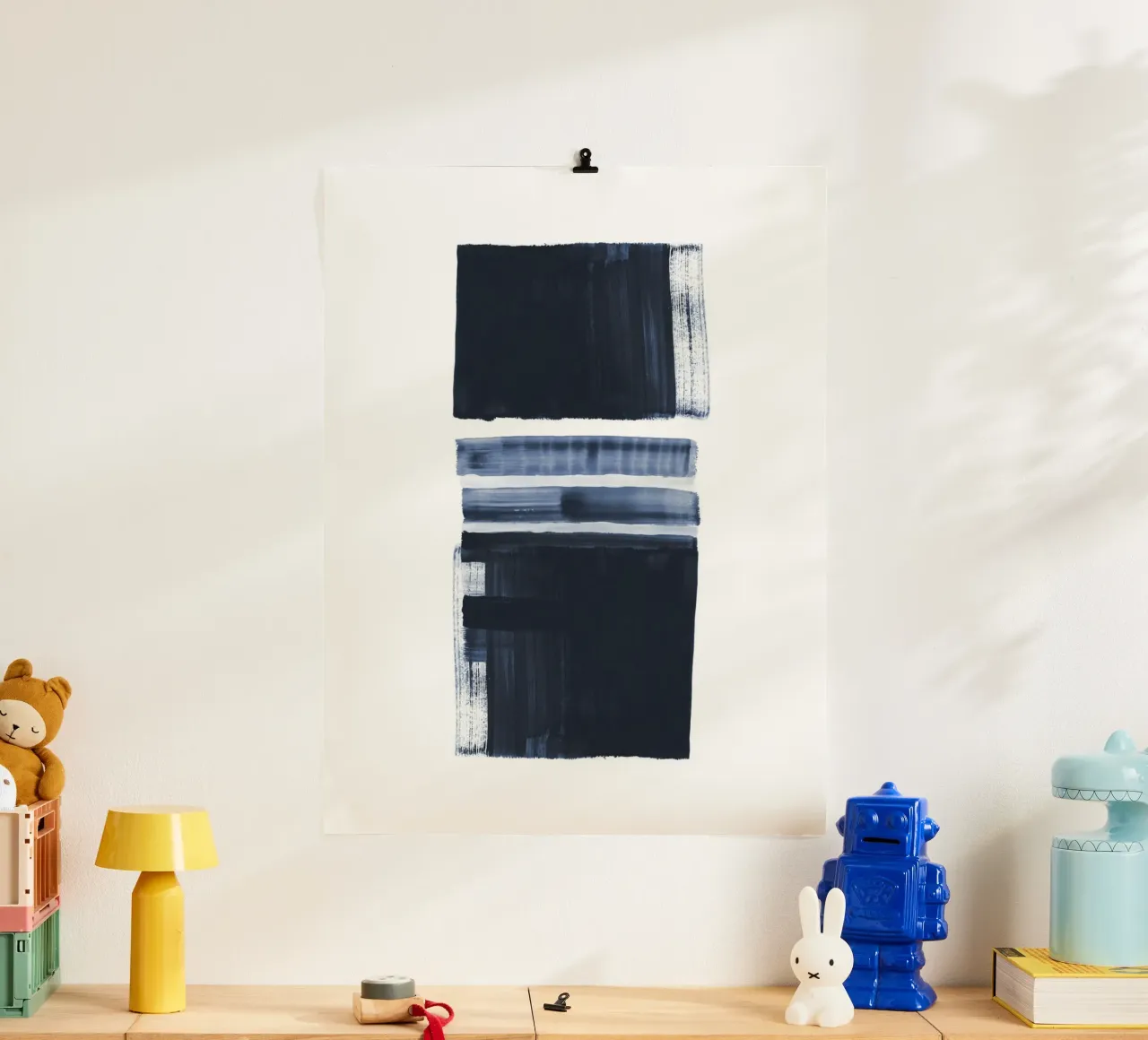 Danushka - Criptico poster con telaio in plastica da The Artcircle