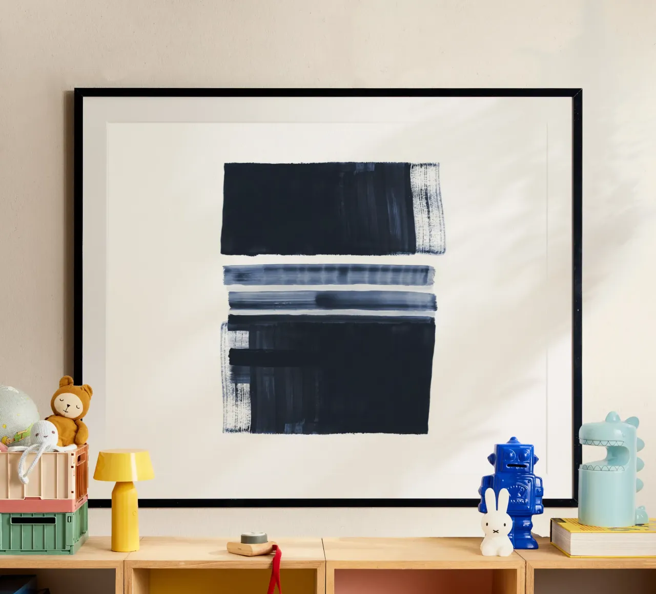 Danushka - Criptico poster con telaio in plastica da The Artcircle