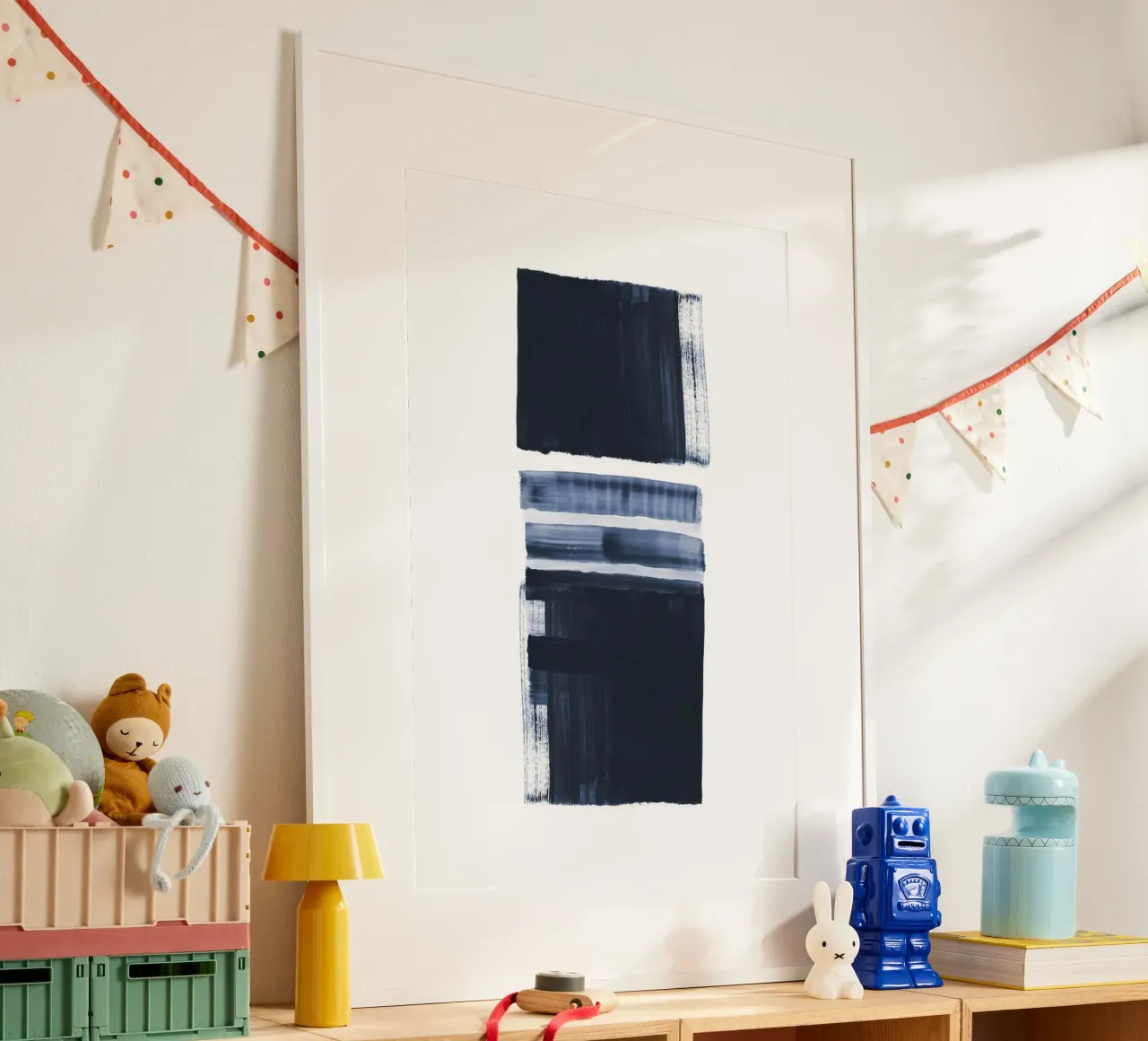 Danushka - Criptico poster con telaio in plastica da The Artcircle
