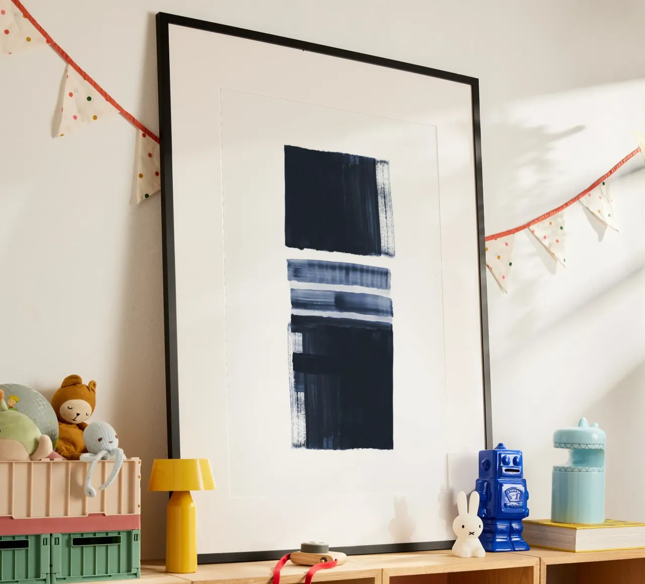 Danushka - Criptico poster con telaio in plastica da The Artcircle