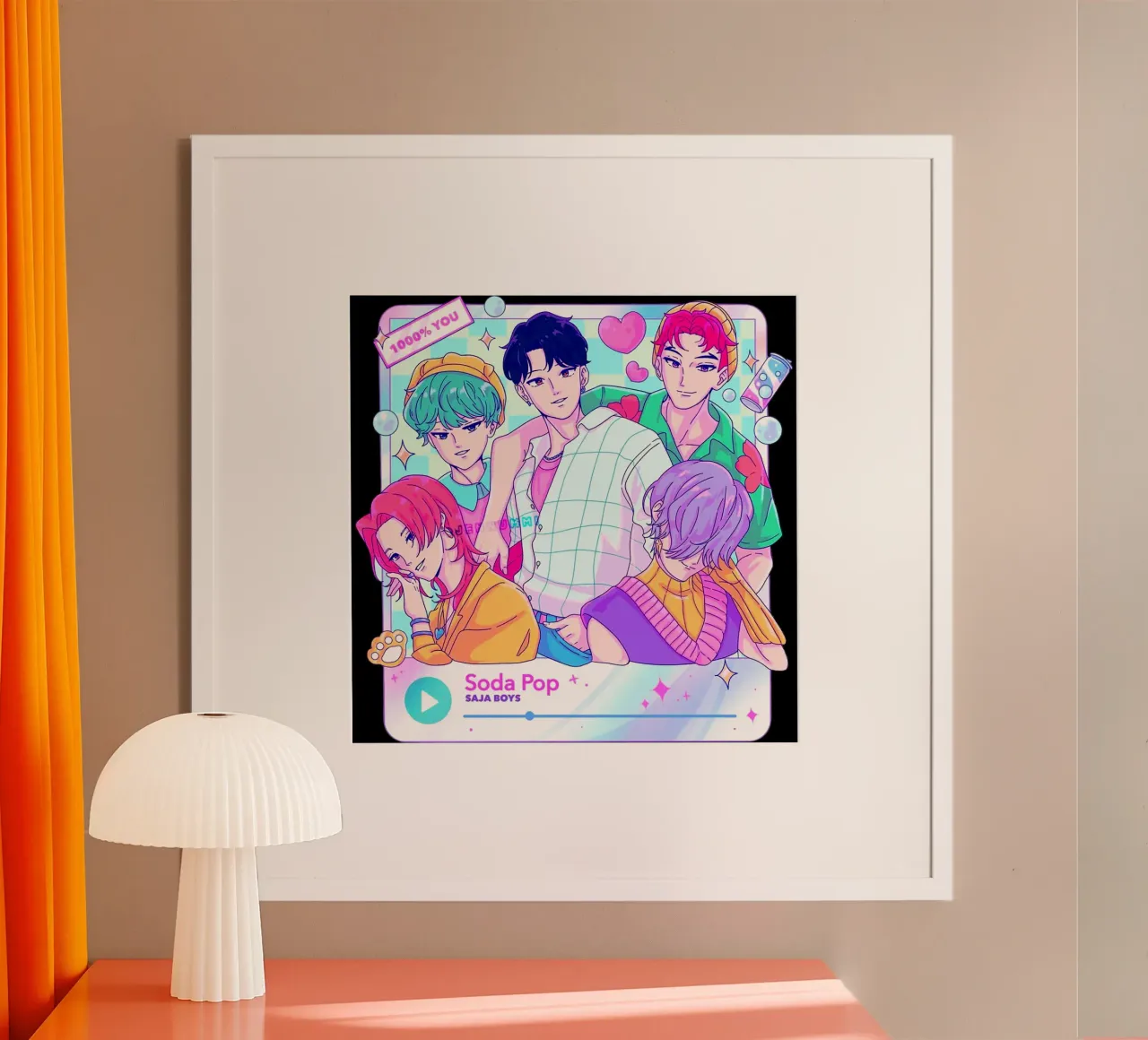 Membro Effettivo Saja Boys poster da eliouxence