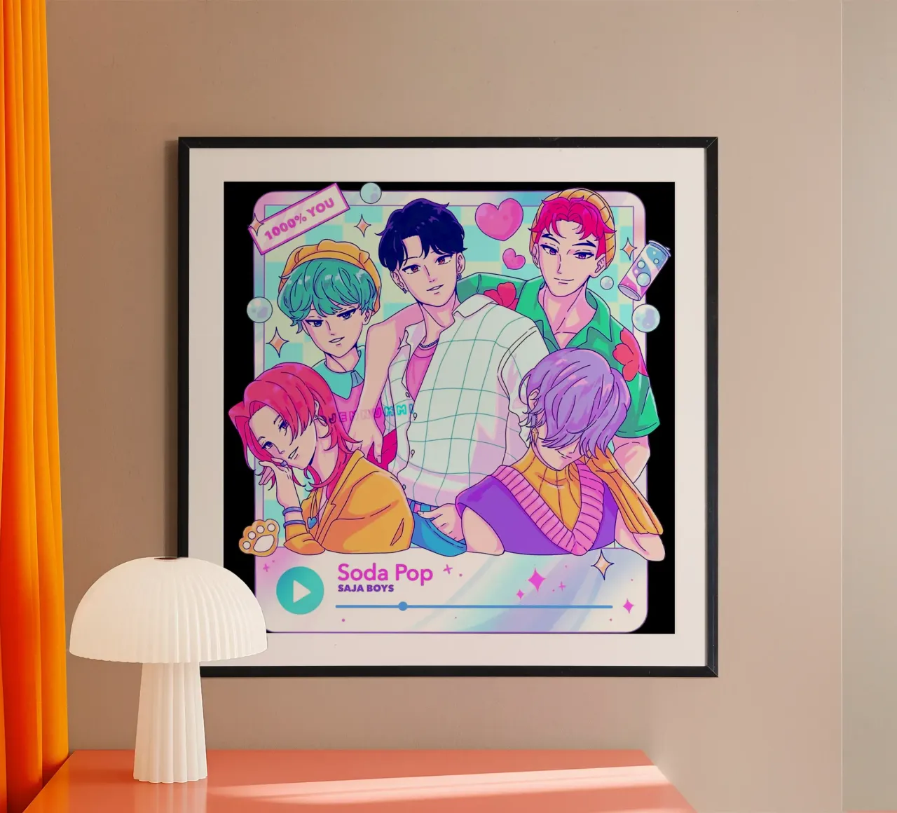 Membro Effettivo Saja Boys poster da eliouxence