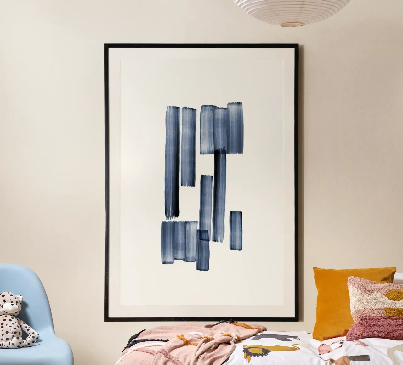 Danushka - Colpi di mediazione criptici poster con telaio in plastica da The Artcircle