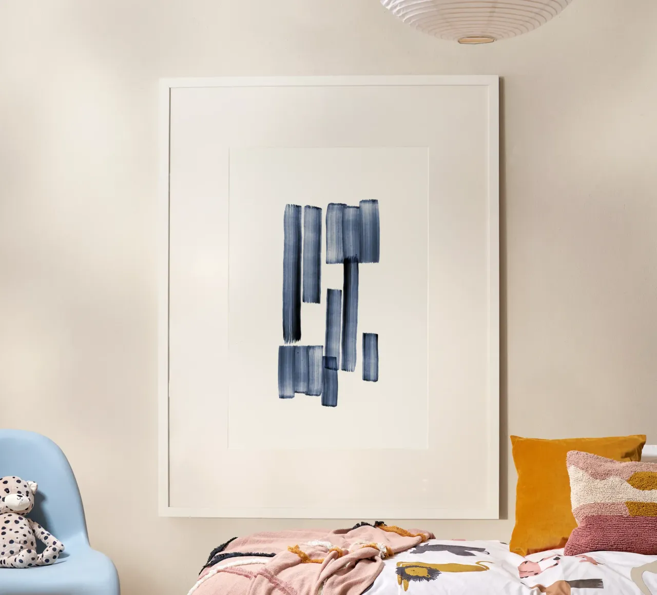Danushka - Colpi di mediazione criptici poster con telaio in plastica da The Artcircle