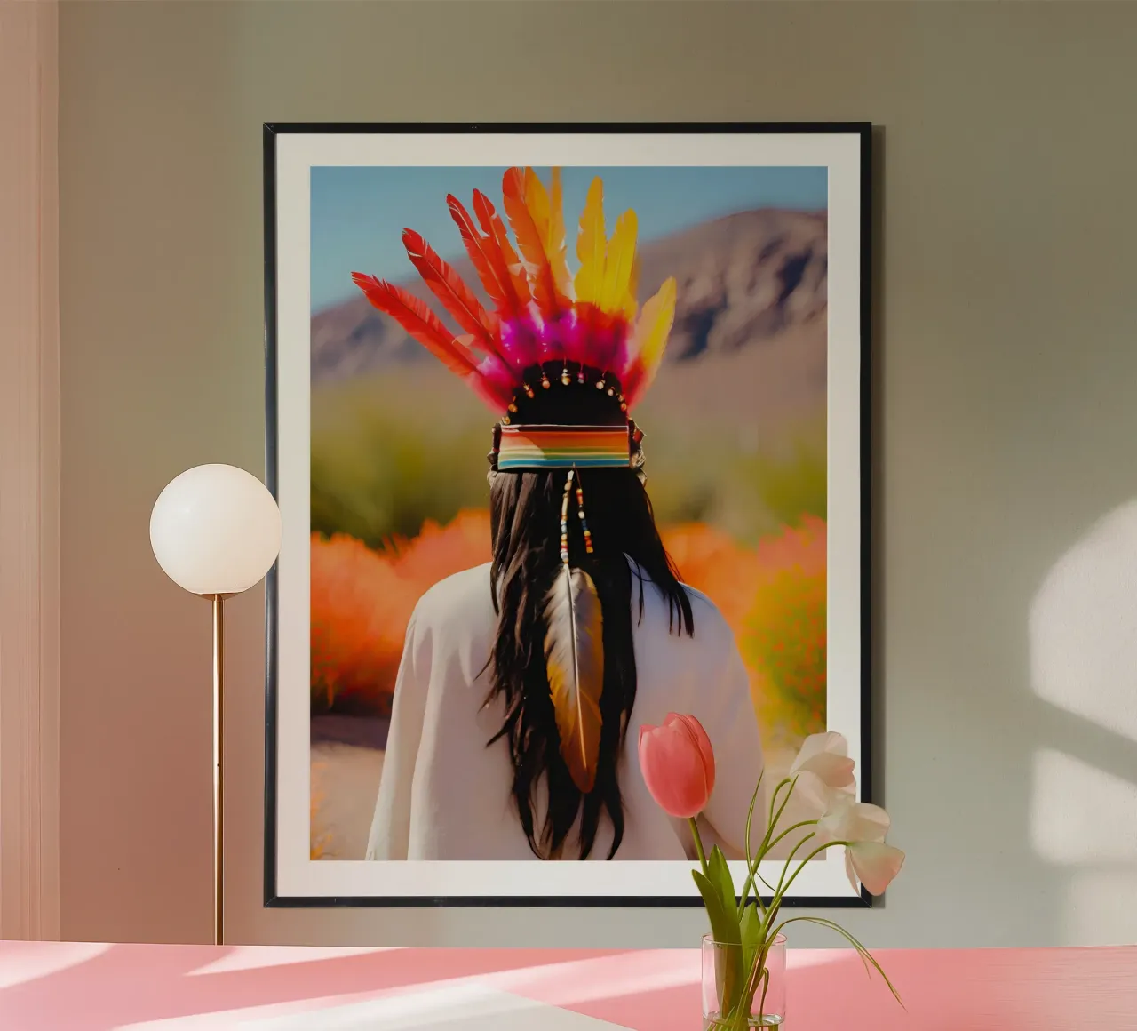 Seule au Monde poster da ICONICA Art Studio