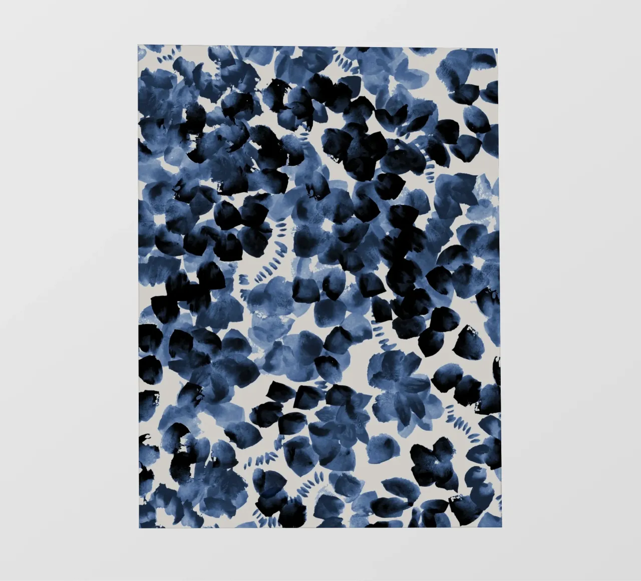 Danushka - Fiori notturni su una vite telo in pvc da The Artcircle
