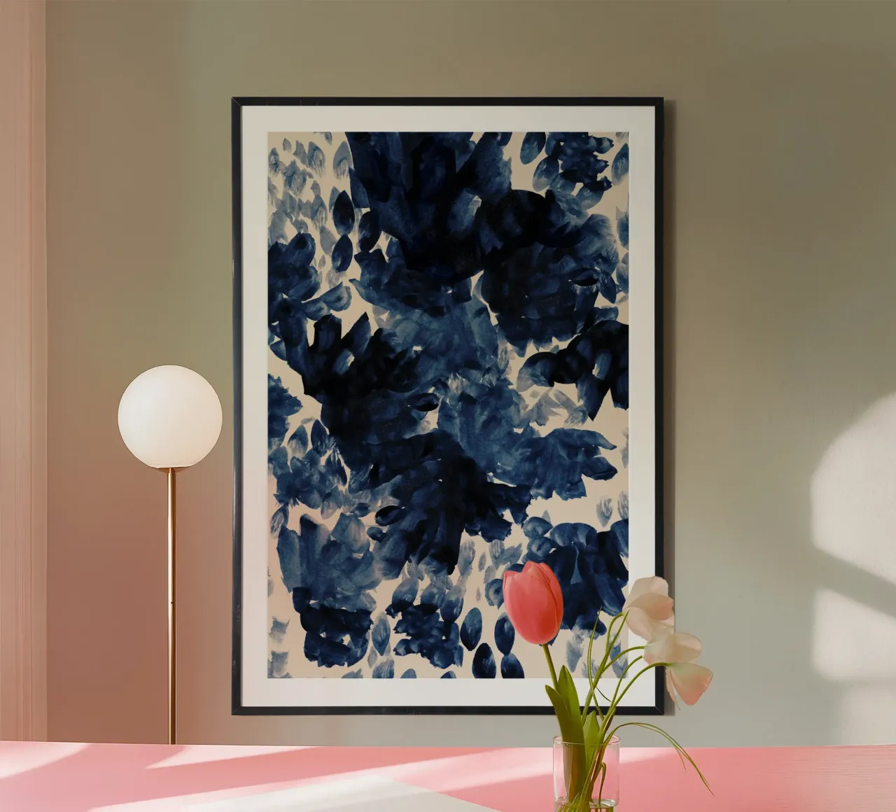 Danushka - Fiori notturni poster da The Artcircle