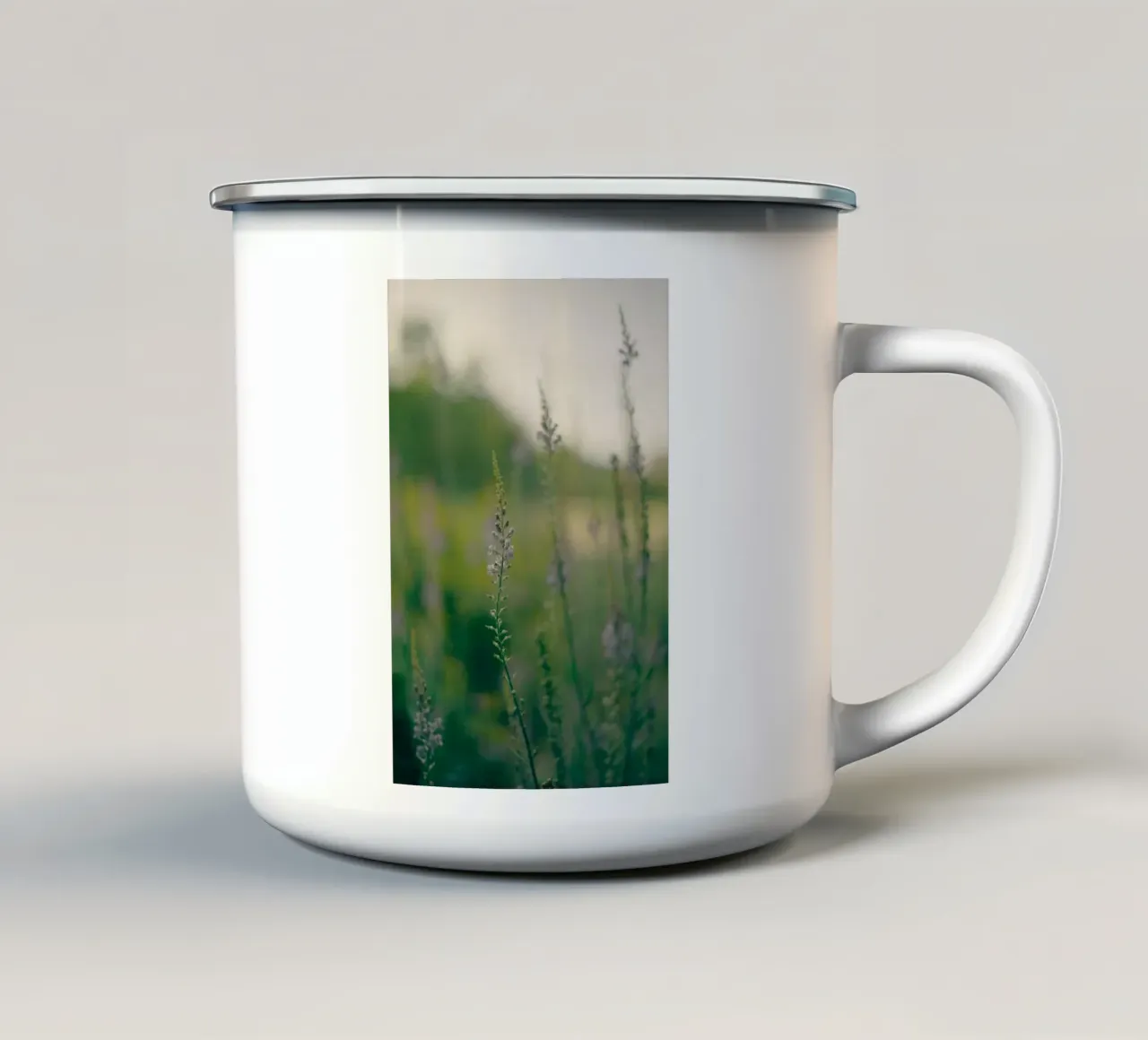 thin flower tazza in smalto da miracle