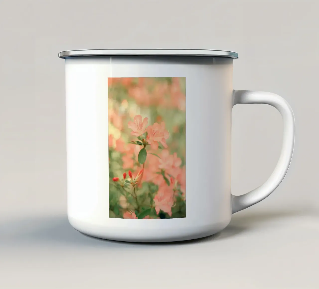 flower slight tazza in smalto da miracle