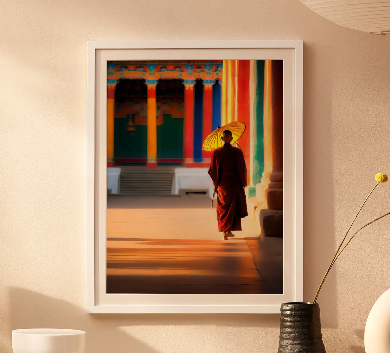Le Sage poster con telaio in alluminio da ICONICA Art Studio