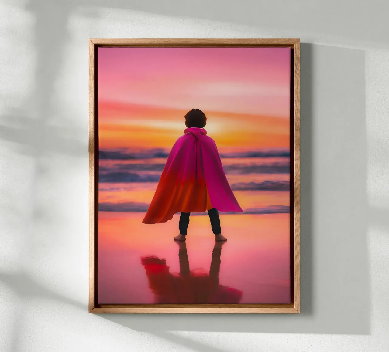 SuperKid tela con Cornice a cassetta da ICONICA Art Studio
