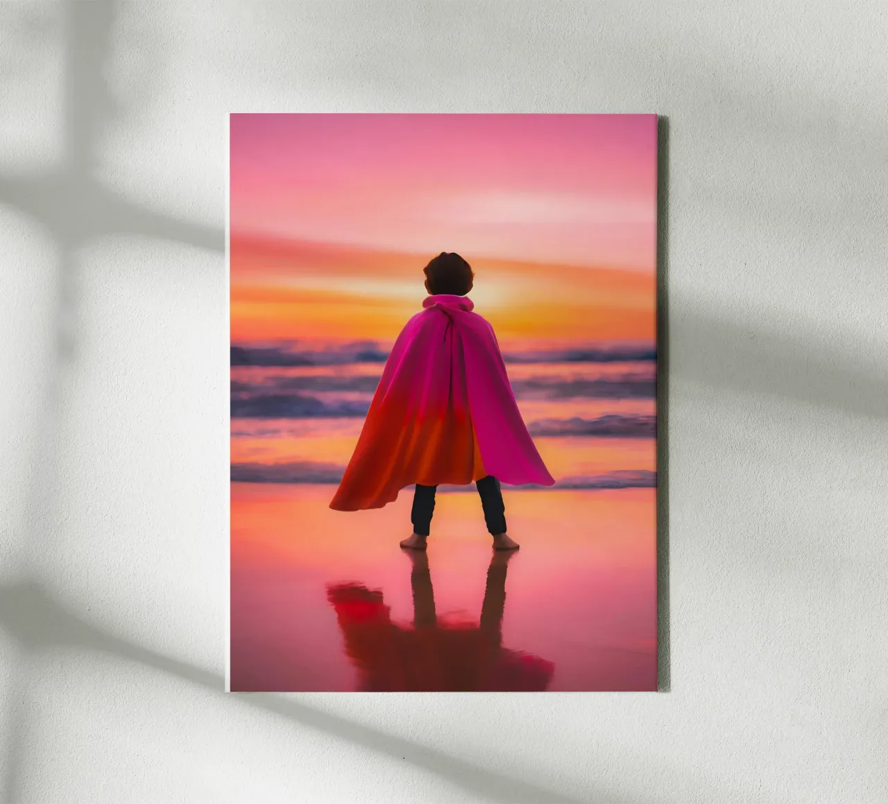 SuperKid tela con Cornice a cassetta da ICONICA Art Studio