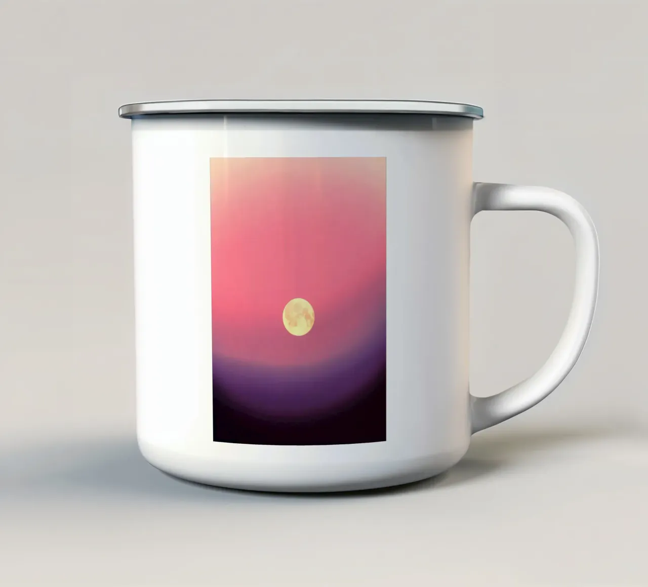 calm moon tazza in smalto da miracle