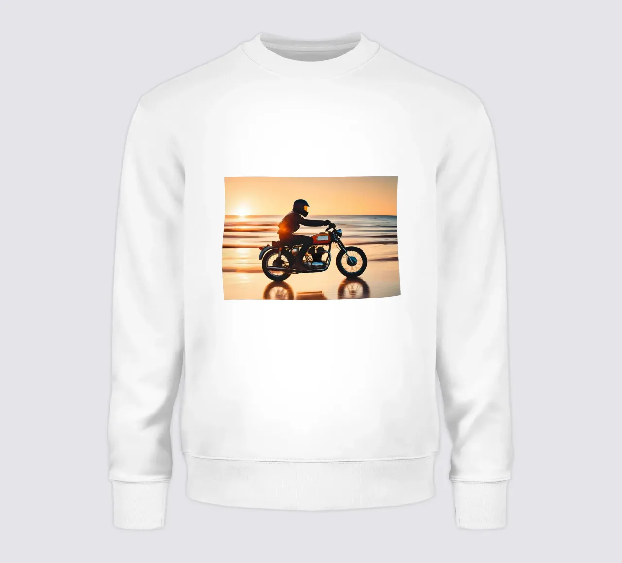 Sunset Driver felpa da ICONICA Art Studio